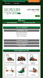 Mobile Screenshot of mowersatjacks.com